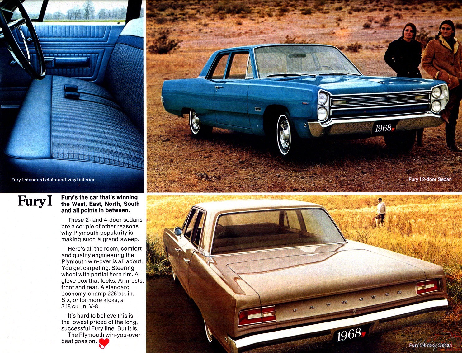 1968 Plymouth All Models Brochure Page 11